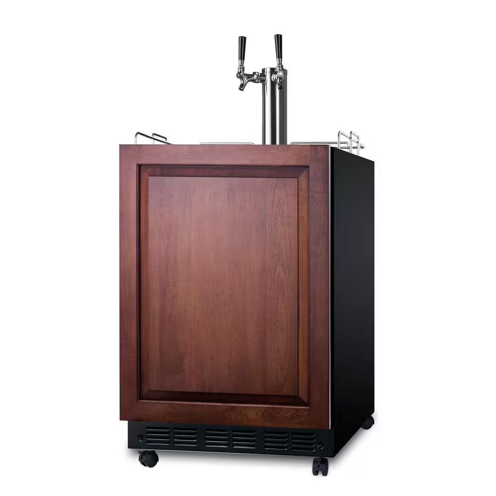 Commercial Built-In 1/6 Keg Beer Dispenser, Panel-Ready