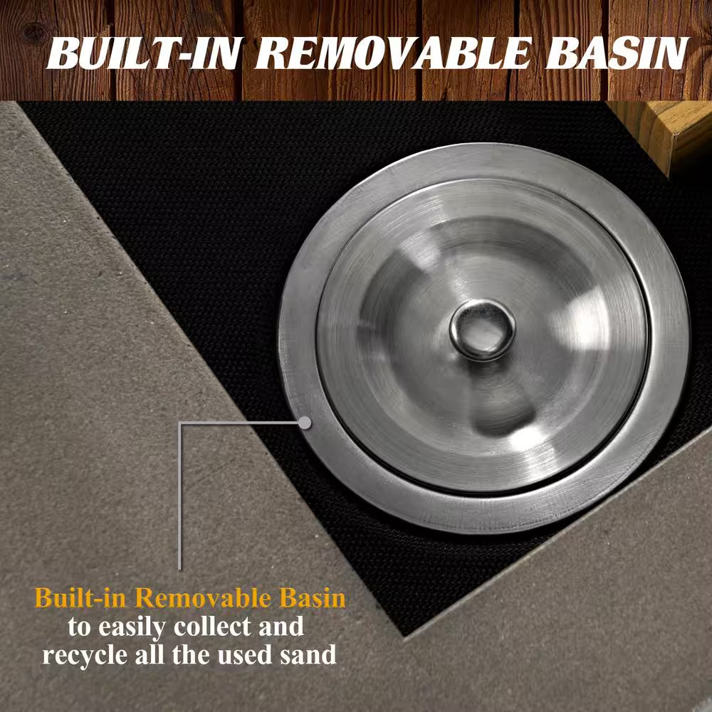 11 Ft. Aurora Outdoor Shuffleboard Table with All-Weather Playfield and (8-Puck Set)