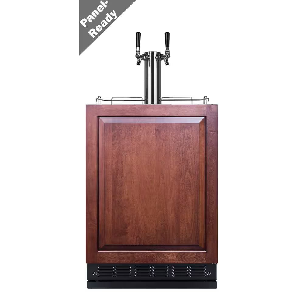 Commercial Built-In 1/6 Keg Beer Dispenser, Panel-Ready