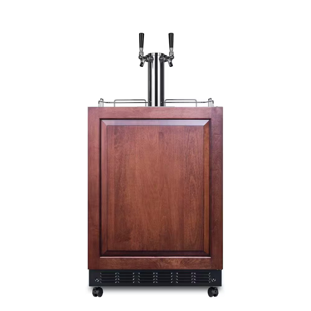 Commercial Built-In 1/6 Keg Beer Dispenser, Panel-Ready
