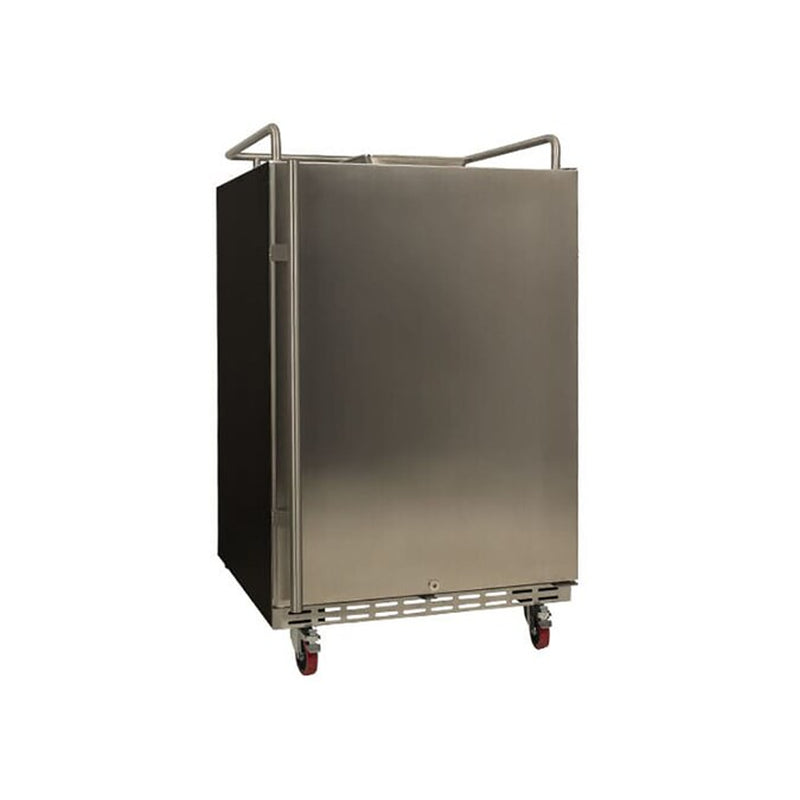 Tapless Half-Barrel Keg Stainless Steel Digital Built-In/Freestanding Kegerator Conversion Refrigerator