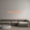 Custom Neon: Club Chill