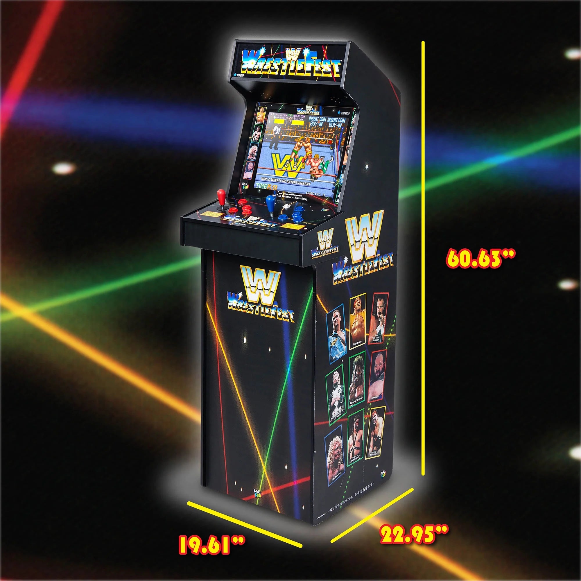 WWE Ultra Series Game Machine with 17" Liquid Crystal Screen & 5 Games