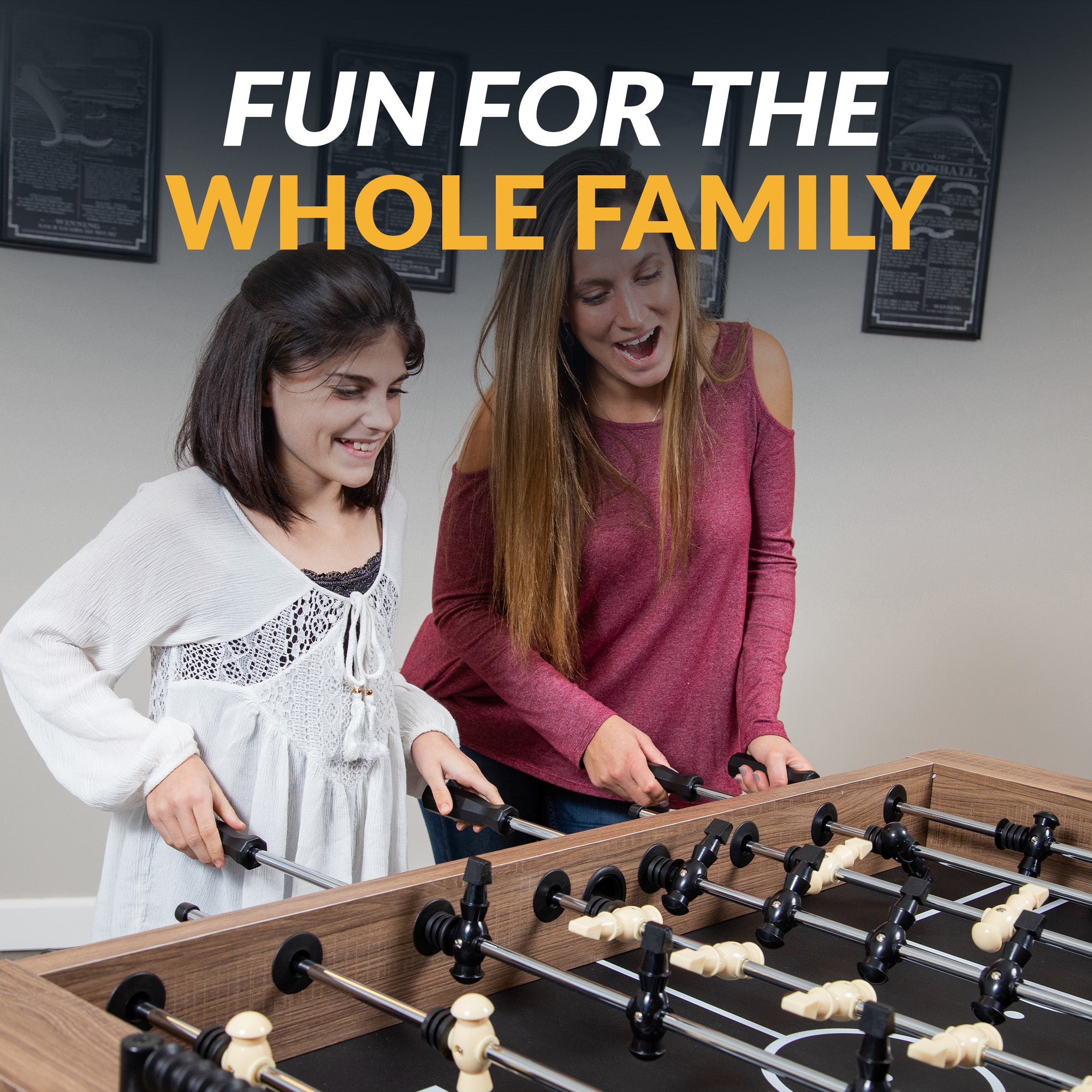 Excalibur 54-in Foosball Table - Driftwood