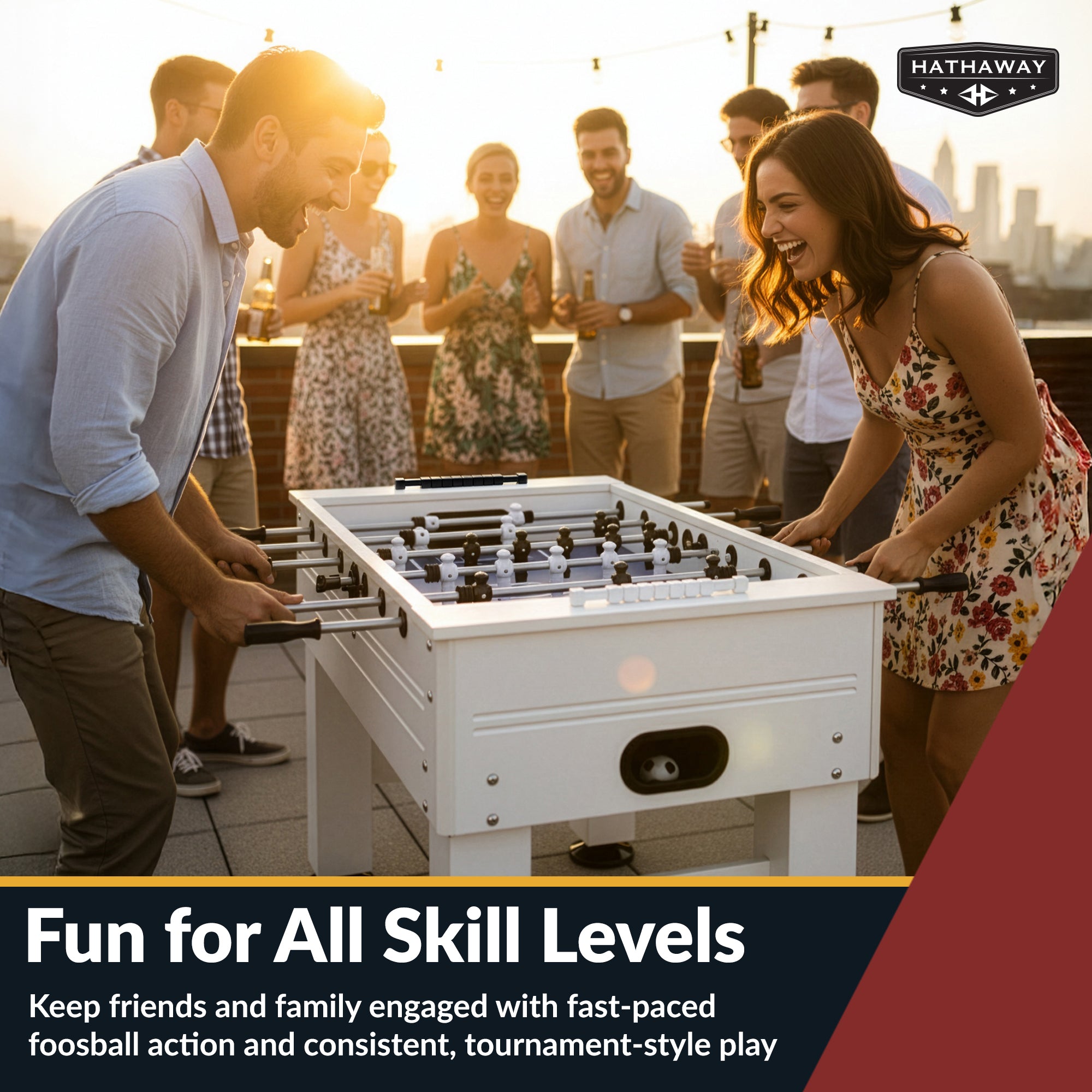 Highlander 55-in Outdoor Foosball Table
