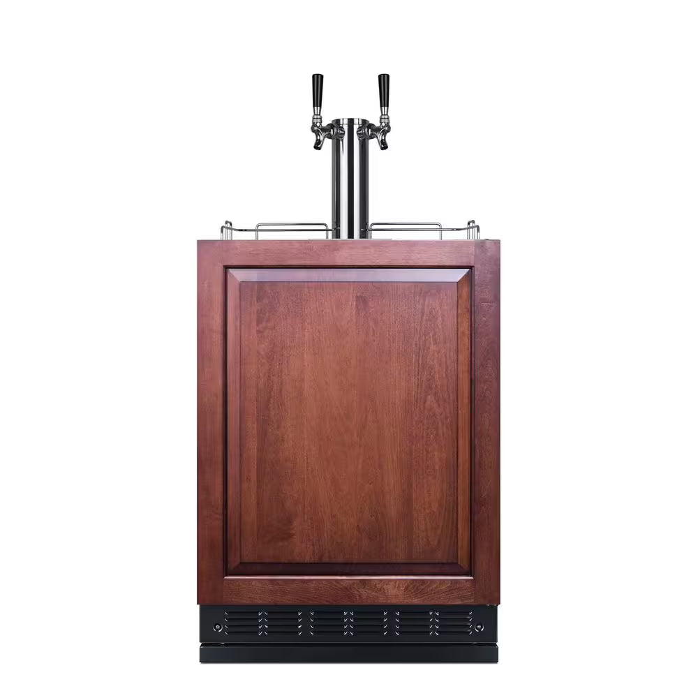 Commercial Built-In 1/6 Keg Beer Dispenser, Panel-Ready