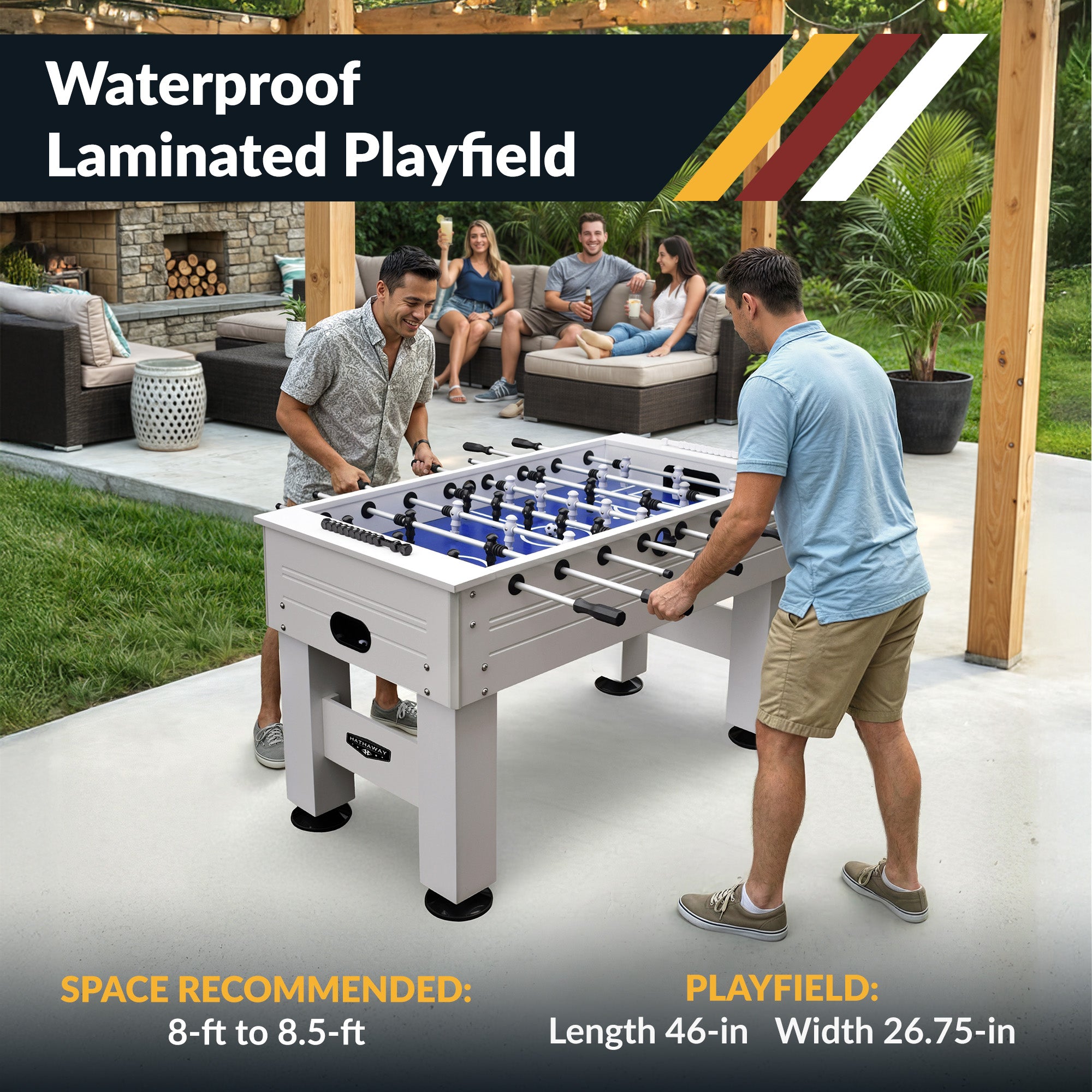 Highlander 55-in Outdoor Foosball Table
