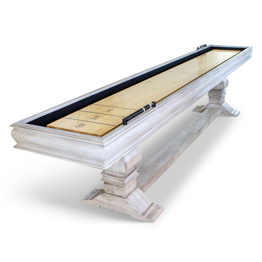 Montecito 12-ft Shuffleboard Table - Driftwood Finish